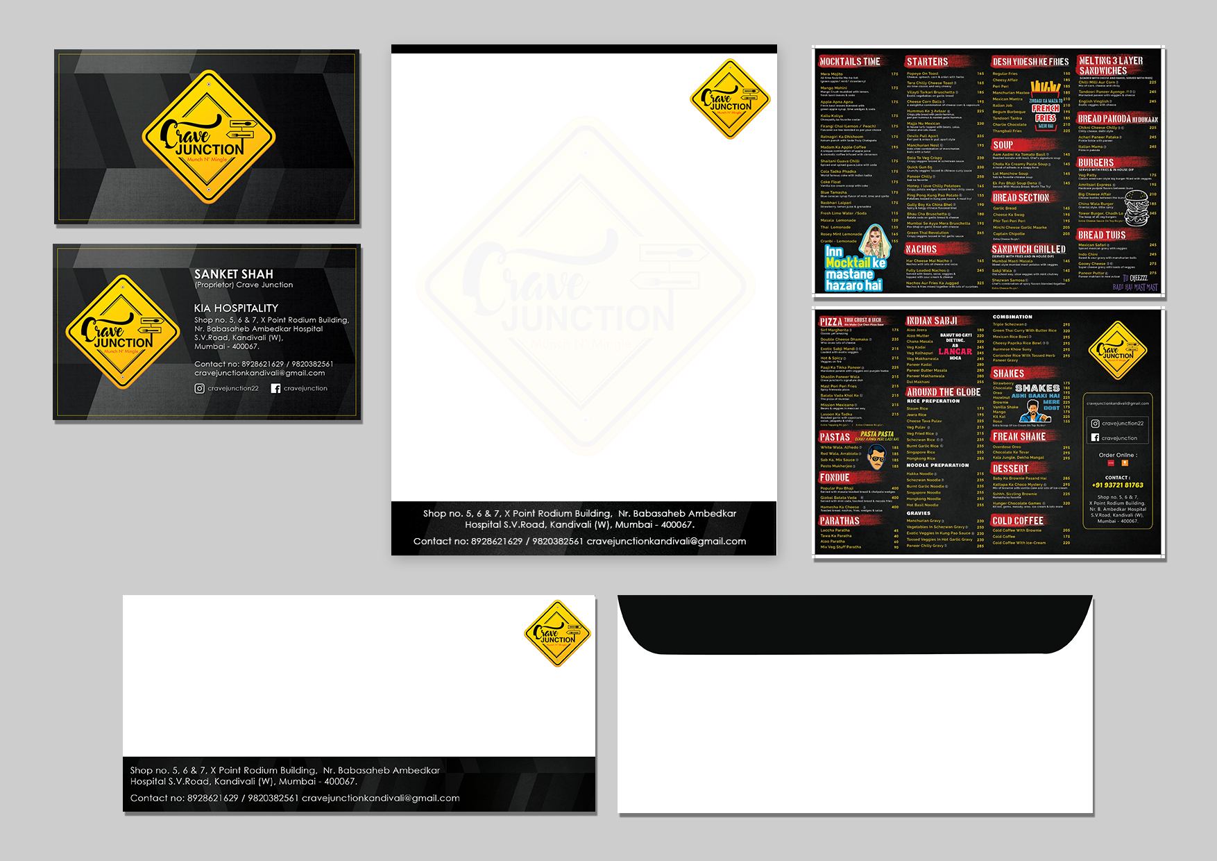 Branding of Crave Junction