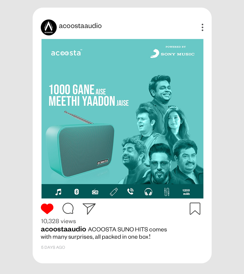 Social Media of Accosta