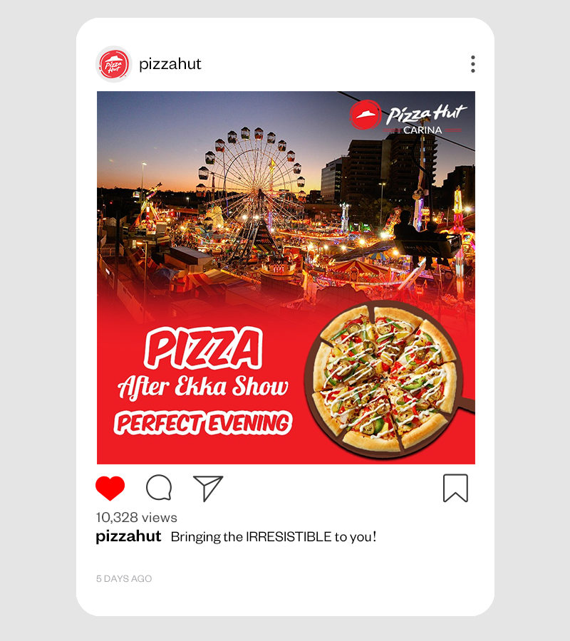 Social Media of Pizza Hut
