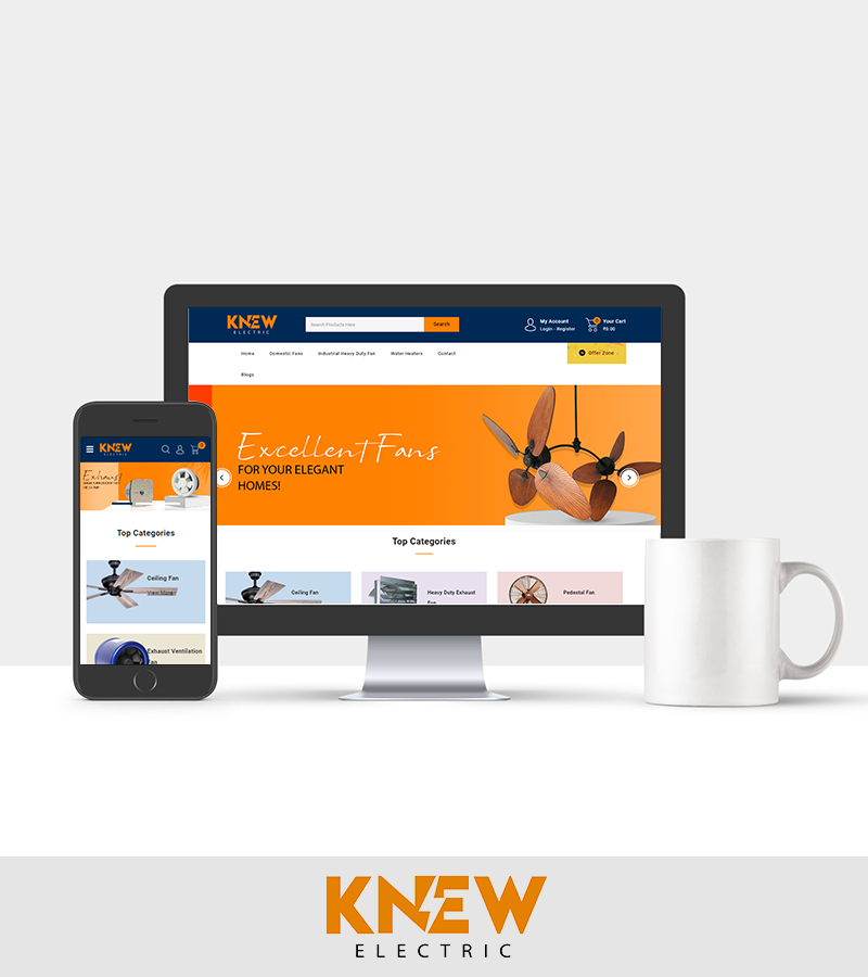 Website Development of KNEW